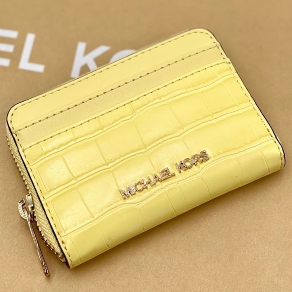Michael Kors Card Case Wallet Buttercup